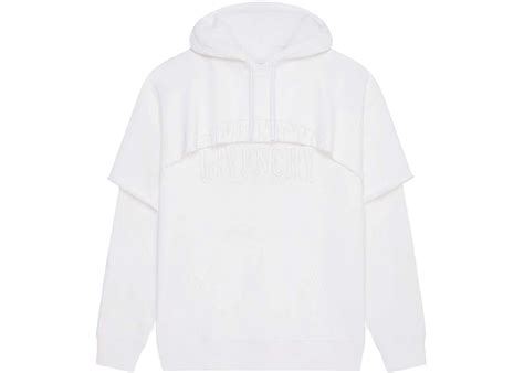 felpa givenchy squalo|Givenchy Matthew Williams Double Layered Felpa Hoodie.